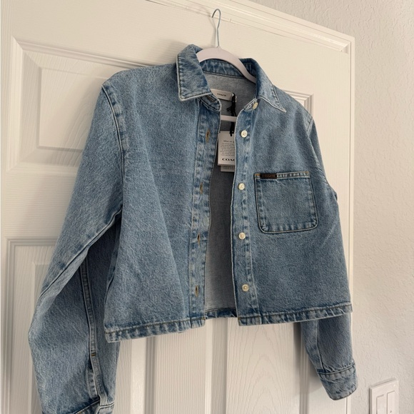 Coach Light Blue Jean Jacket - Picture 3 of 9